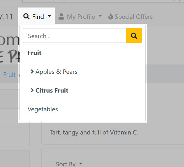 Find Menu